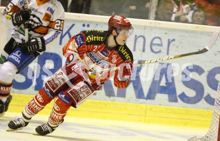 EBEL. Eishockey Bundesliga. KAC gegen  Graz 99ers.  Manuel Geier (KAC). Klagenfurt, am 1.1.2010.
Foto: Kuess 

---
pressefotos, pressefotografie, kuess, qs, qspictures, sport, bild, bilder, bilddatenbank