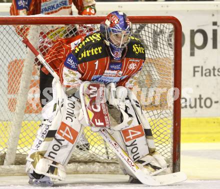 EBEL. Eishockey Bundesliga. KAC gegen  Graz 99ers.  Jordan Parise (KAC). Klagenfurt, am 1.1.2010.
Foto: Kuess 

---
pressefotos, pressefotografie, kuess, qs, qspictures, sport, bild, bilder, bilddatenbank