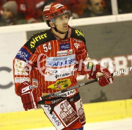 EBEL. Eishockey Bundesliga. KAC gegen  Graz 99ers.  Andrew Schneider (KAC). Klagenfurt, am 1.1.2010.
Foto: Kuess 

---
pressefotos, pressefotografie, kuess, qs, qspictures, sport, bild, bilder, bilddatenbank