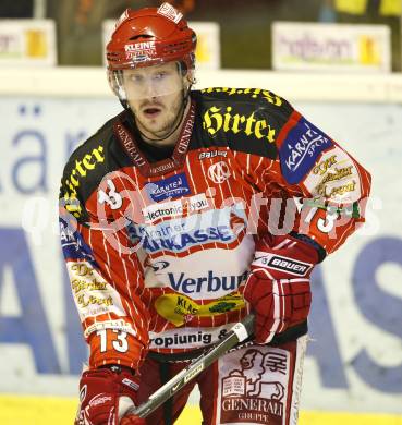 EBEL. Eishockey Bundesliga. KAC gegen  Graz 99ers.  Johannes Kirisits (KAC). Klagenfurt, am 1.1.2010.
Foto: Kuess 

---
pressefotos, pressefotografie, kuess, qs, qspictures, sport, bild, bilder, bilddatenbank