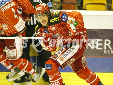 EBEL. Eishockey Bundesliga. KAC gegen  Graz 99ers.  Thomas HUndertpfund (KAC). Klagenfurt, am 1.1.2010.
Foto: Kuess 

---
pressefotos, pressefotografie, kuess, qs, qspictures, sport, bild, bilder, bilddatenbank