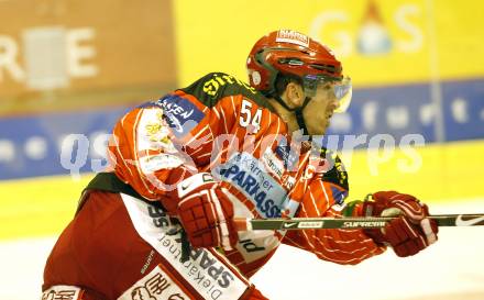 EBEL. Eishockey Bundesliga. KAC gegen  Graz 99ers.  Andrew Schneider (KAC). Klagenfurt, am 1.1.2010.
Foto: Kuess 

---
pressefotos, pressefotografie, kuess, qs, qspictures, sport, bild, bilder, bilddatenbank