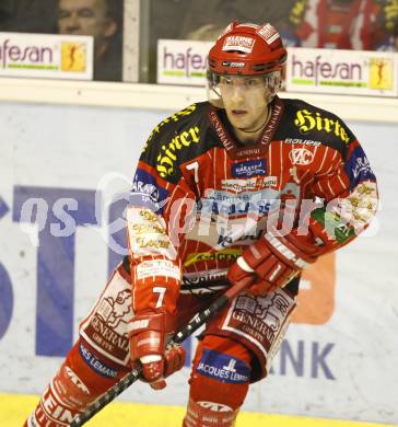 EBEL. Eishockey Bundesliga. KAC gegen  Graz 99ers.  Herbert Ratz (KAC). Klagenfurt, am 1.1.2010.
Foto: Kuess 

---
pressefotos, pressefotografie, kuess, qs, qspictures, sport, bild, bilder, bilddatenbank