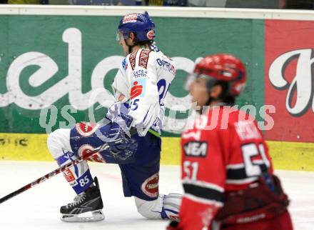 EBEL. Eishockey Bundesliga. EC Pasut VSV gegen HK Acroni Jesenice.  Torjubel Philipp Pinter (VSV). Villach, am 3.1.2010.
Foto: Kuess 


---
pressefotos, pressefotografie, kuess, qs, qspictures, sport, bild, bilder, bilddatenbank