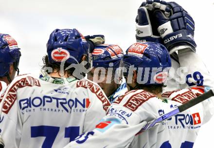 EBEL. Eishockey Bundesliga. EC Pasut VSV gegen HK Acroni Jesenice.  Torjubel VSV. Villach, am 3.1.2010.
Foto: Kuess 


---
pressefotos, pressefotografie, kuess, qs, qspictures, sport, bild, bilder, bilddatenbank