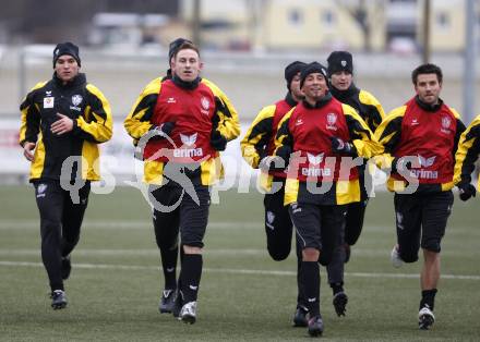 Fussball. Bundesliga. SK Austria Kaernten. Training.  Moosburg, 4.1.2010.
Foto: Kuess
---
pressefotos, pressefotografie, kuess, qs, qspictures, sport, bild, bilder, bilddatenbank