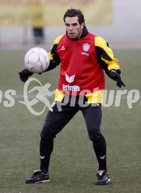 Fussball. Bundesliga. SK Austria Kaernten. Training. Wolfgang Mair.  Moosburg, 4.1.2010.
Foto: Kuess
---
pressefotos, pressefotografie, kuess, qs, qspictures, sport, bild, bilder, bilddatenbank