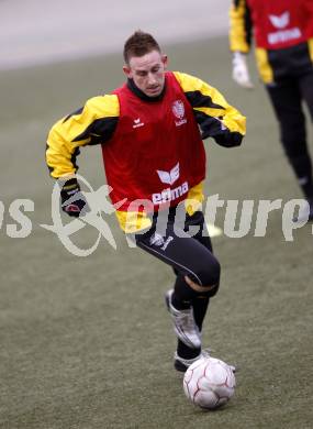 Fussball. Bundesliga. SK Austria Kaernten. Training.  Darijo Biscan. Moosburg, 4.1.2010.
Foto: Kuess
---
pressefotos, pressefotografie, kuess, qs, qspictures, sport, bild, bilder, bilddatenbank