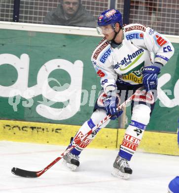 EBEL. Eishockey Bundesliga. EC Pasut VSV gegen KHL Medvescak Zagreb. Jean Francois Fortin (VSV). Villach, am 5.1.2010.
Foto: Kuess 


---
pressefotos, pressefotografie, kuess, qs, qspictures, sport, bild, bilder, bilddatenbank