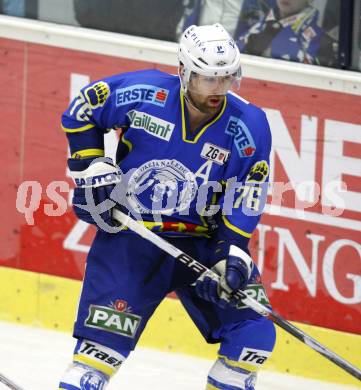 EBEL. Eishockey Bundesliga. EC Pasut VSV gegen KHL Medvescak Zagreb. Aaron Fox (VSV). Villach, am 5.1.2010.
Foto: Kuess 


---
pressefotos, pressefotografie, kuess, qs, qspictures, sport, bild, bilder, bilddatenbank