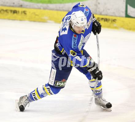 EBEL. Eishockey Bundesliga. EC Pasut VSV gegen KHL Medvescak Zagreb.  Marko Lovrencic  (Zagreb). Villach, am 5.1.2010.
Foto: Kuess 


---
pressefotos, pressefotografie, kuess, qs, qspictures, sport, bild, bilder, bilddatenbank