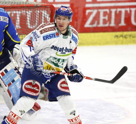 EBEL. Eishockey Bundesliga. EC Pasut VSV gegen KHL Medvescak Zagreb. Nathan Robert Di Casmirro (VSV). Villach, am 5.1.2010.
Foto: Kuess 


---
pressefotos, pressefotografie, kuess, qs, qspictures, sport, bild, bilder, bilddatenbank