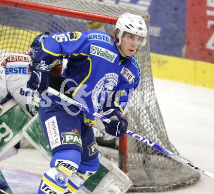 EBEL. Eishockey Bundesliga. EC Pasut VSV gegen KHL Medvescak Zagreb. Andy Sertich  (Zagreb). Villach, am 5.1.2010.
Foto: Kuess 


---
pressefotos, pressefotografie, kuess, qs, qspictures, sport, bild, bilder, bilddatenbank