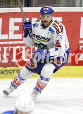 EBEL. Eishockey Bundesliga. EC Pasut VSV gegen KHL Medvescak Zagreb. Guenther Lanzinger (VSV). Villach, am 5.1.2010.
Foto: Kuess 


---
pressefotos, pressefotografie, kuess, qs, qspictures, sport, bild, bilder, bilddatenbank