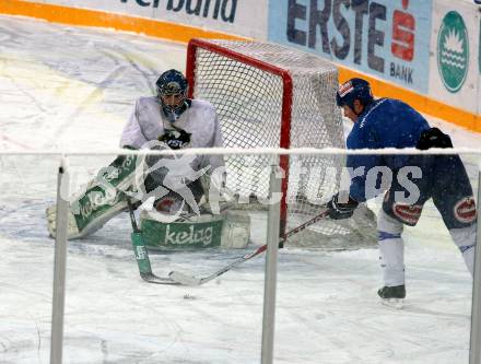 EBEL. Eishockey Bundesliga. Freiluft Derby KAC gegen VSV. Training VSV. Klagenfurt, 9.1.2009.
Foto: Kuess
---
pressefotos, pressefotografie, kuess, qs, qspictures, sport, bild, bilder, bilddatenbank