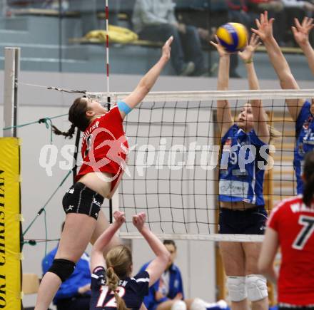 Volleyball CEV Cup. ATSC Wildcats gegen Dinamo Pancevo. Elisabeth Schilcher. Klagenfurt, am 14.1.2010.
Foto: Kuess

---
pressefotos, pressefotografie, kuess, qs, qspictures, sport, bild, bilder, bilddatenbank