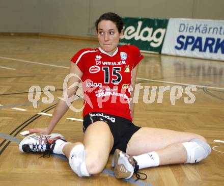 Volleyball CEV Cup. ATSC Wildcats gegen Dinamo Pancevo.  Anna Cmaylo. Klagenfurt, am 14.1.2010.
Foto: Kuess

---
pressefotos, pressefotografie, kuess, qs, qspictures, sport, bild, bilder, bilddatenbank