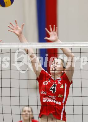 Volleyball CEV Cup. ATSC Wildcats gegen Dinamo Pancevo. MAUCH Samira. Klagenfurt, am 14.1.2010.
Foto: Kuess

---
pressefotos, pressefotografie, kuess, qs, qspictures, sport, bild, bilder, bilddatenbank