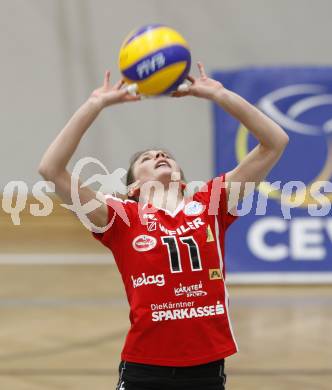 Volleyball CEV Cup. ATSC Wildcats gegen Dinamo Pancevo. HOEDL Anna. Klagenfurt, am 14.1.2010.
Foto: Kuess

---
pressefotos, pressefotografie, kuess, qs, qspictures, sport, bild, bilder, bilddatenbank