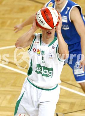 Basketball Bundesliga. Woerthersee Piraten gegen Oberwart Gunners. Sebastian Schaal (Piraten). Klagenfurt, 16.1.2010
Foto: Kuess

---
pressefotos, pressefotografie, kuess, qs, qspictures, sport, bild, bilder, bilddatenbank