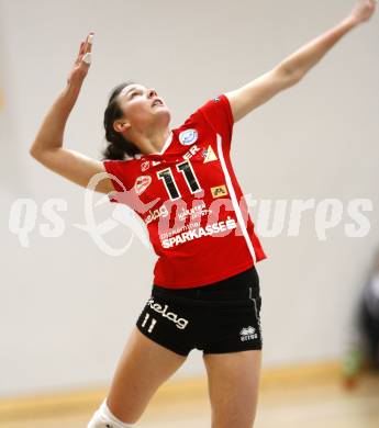 Volleyball CEV Cup. ATSC Wildcats gegen Dinamo Pancevo. HOEDL Anna. Klagenfurt, am 14.1.2010.
Foto: Kuess

---
pressefotos, pressefotografie, kuess, qs, qspictures, sport, bild, bilder, bilddatenbank