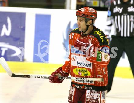 EBEL. Eishockey Bundesliga. KAC gegen Alba Volan SAPA Fehervar. TORY Jeffrey (KAC). Klagenfurt, am 17.1.2010.
Foto: Kuess

---
pressefotos, pressefotografie, kuess, qs, qspictures, sport, bild, bilder, bilddatenbank