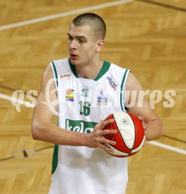 Basketball Bundesliga. Woerthersee Piraten gegen Oberwart Gunners. Rasid Mahalbasic (Piraten). Klagenfurt, 16.1.2010
Foto: Kuess

---
pressefotos, pressefotografie, kuess, qs, qspictures, sport, bild, bilder, bilddatenbank