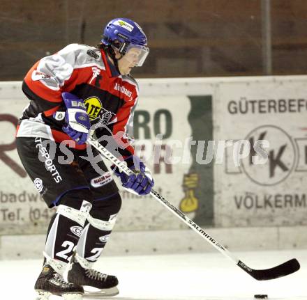 Eishockey CHL. VST Voelkermarkt gegen EC Feld am See.  Guenter Kilzer (Feld am See). Voelkermarkt, am 16.1.2010.
Foto: Kuess 


---
pressefotos, pressefotografie, kuess, qs, qspictures, sport, bild, bilder, bilddatenbank