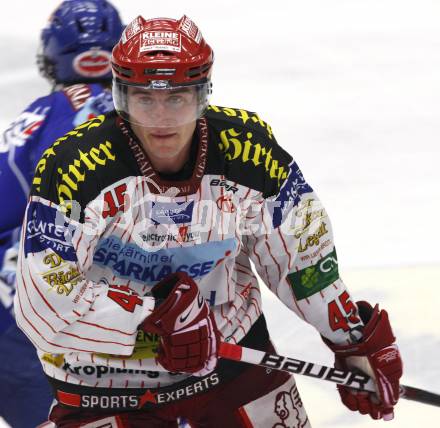 EBEL. Eishockey Bundesliga. EC Pasut VSV gegen KAC.  David Schuller  (KAC). Villach, am 11.10.2009.
Foto: Kuess 


---
pressefotos, pressefotografie, kuess, qs, qspictures, sport, bild, bilder, bilddatenbank