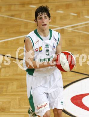 Basketball Bundesliga. Woerthersee Piraten gegen Oberwart Gunners. Sebastian Schaal (Piraten). Klagenfurt, 16.1.2010
Foto: Kuess

---
pressefotos, pressefotografie, kuess, qs, qspictures, sport, bild, bilder, bilddatenbank