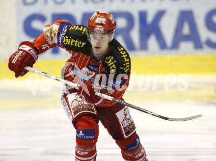 EBEL. Eishockey Bundesliga. KAC gegen HK Acroni Jesenice. Markus Pirmann (KAC). Klagenfurt, am 22.1.2010.
Foto: Kuess

---
pressefotos, pressefotografie, kuess, qs, qspictures, sport, bild, bilder, bilddatenbank