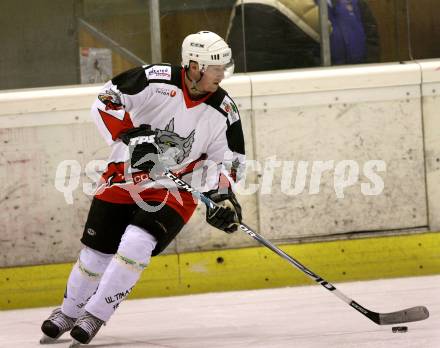 Eishockey CHL. EC Tarco Woelfe Klagenfurt gegen UEC Leisach. Georg Kriessmann (Tarco). Klagenfurt, am 23.1.2010.
Foto: Kuess

---
pressefotos, pressefotografie, kuess, qs, qspictures, sport, bild, bilder, bilddatenbank