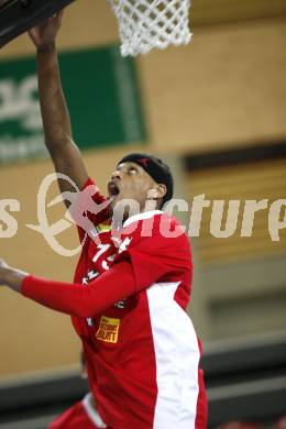 Basketball Bundesliga. Woerthersee Piraten gegen BasketClubs Vienna. Anderson Michael (Vienna). Klagenfurt, 24.1.2010
Foto: Kuess

---
pressefotos, pressefotografie, kuess, qs, qspictures, sport, bild, bilder, bilddatenbank