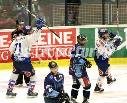 EBEL. Eishockey Bundesliga. EC Pasut VSV gegen Alba Volan SAPA Fehervar AV19.  Torjubel MCLEOD Kiel VSV. Villach, am 24.1.2010.
Foto: Kuess 


---
pressefotos, pressefotografie, kuess, qs, qspictures, sport, bild, bilder, bilddatenbank