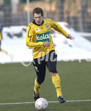 Fussball Bundesliga. Testspiel SK Austria Kaernten gegen SK St. Andrae/WAC. Daniel Gramann (Austria Kaernten). Klagenfurt, am 19.1.2010.
Foto: Kuess
---
pressefotos, pressefotografie, kuess, qs, qspictures, sport, bild, bilder, bilddatenbank