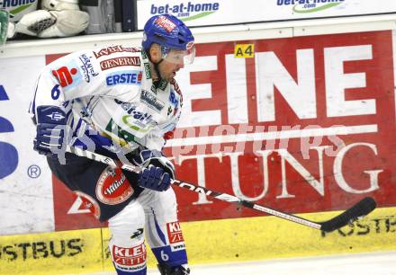 EBEL. Eishockey Bundesliga. EC Pasut VSV gegen EV Vienna Capitals.  Gerhard Unterluggauer (VSV). Villach, am 17.1.2010.
Foto: Kuess 


---
pressefotos, pressefotografie, kuess, qs, qspictures, sport, bild, bilder, bilddatenbank