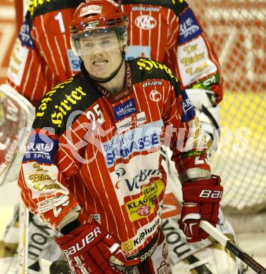 EBEL. Eishockey Bundesliga. KAC gegen EV Vienna Capitals. Kirk Furey (KAC). Klagenfurt, am 24.1.2010.
Foto: Kuess

---
pressefotos, pressefotografie, kuess, qs, qspictures, sport, bild, bilder, bilddatenbank