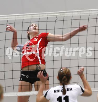 Volleyball OECup. ATSC Wildcats gegen SVS Post . Elisabeth Schilcher (Wildcats). Klagenfurt, 24.1.2010
Foto: Kuess

---
pressefotos, pressefotografie, kuess, qs, qspictures, sport, bild, bilder, bilddatenbank