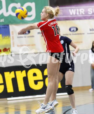 Volleyball OECup. ATSC Wildcats gegen SVS Post . Katharina Scheibert (Wildcats). Klagenfurt, 24.1.2010
Foto: Kuess

---
pressefotos, pressefotografie, kuess, qs, qspictures, sport, bild, bilder, bilddatenbank