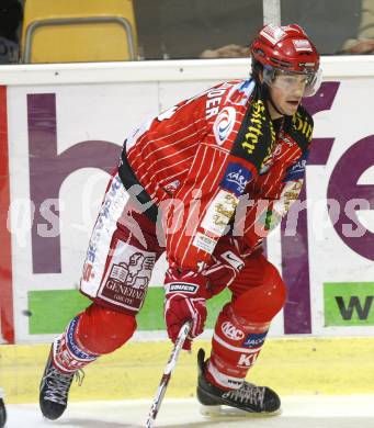 EBEL. Eishockey Bundesliga. KAC gegen HK Acroni Jesenice. Paul Schellander (KAC). Klagenfurt, am 13.10.2009.
Foto: Kuess 

---
pressefotos, pressefotografie, kuess, qs, qspictures, sport, bild, bilder, bilddatenbank