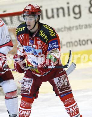 EBEL. Eishockey Bundesliga. KAC gegen HK Acroni Jesenice. Silvio Jakobitsch (KAC). Klagenfurt, am 13.10.2009.
Foto: Kuess 

---
pressefotos, pressefotografie, kuess, qs, qspictures, sport, bild, bilder, bilddatenbank