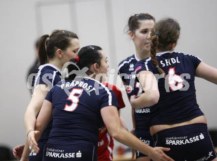 Volleyball MEVZA. ATSC Wildcats gegen Rijeka. Jubel (Wildcats). Klagenfurt, 23.1.2010
Foto: Kuess

---
pressefotos, pressefotografie, kuess, qs, qspictures, sport, bild, bilder, bilddatenbank