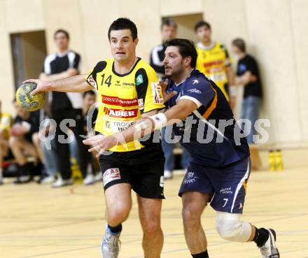 Handball OEHB Cup. SC Ferlach gegen ULZ Schwaz. KOSCHU Christian (Ferlach). Ferlach, 29.1.2010.
Foto: Kuess

---
pressefotos, pressefotografie, kuess, qs, qspictures, sport, bild, bilder, bilddatenbank