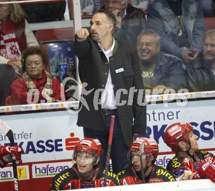 EBEL. Eishockey Bundesliga. KAC gegen HK Acroni Jesenice. Co-Trainer Gerald Ressmann (KAC). Klagenfurt, am 13.10.2009.
Foto: Kuess 

---
pressefotos, pressefotografie, kuess, qs, qspictures, sport, bild, bilder, bilddatenbank