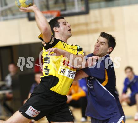 Handball OEHB Cup. SC Ferlach gegen ULZ Schwaz. GOESCHL Markus (Ferlach). Ferlach, 29.1.2010.
Foto: Kuess

---
pressefotos, pressefotografie, kuess, qs, qspictures, sport, bild, bilder, bilddatenbank