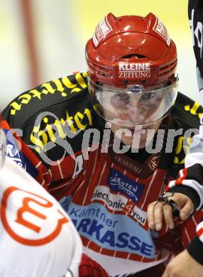 EBEL. Eishockey Bundesliga. KAC gegen HK Acroni Jesenice. David Schuller (KAC). Klagenfurt, am 13.10.2009.
Foto: Kuess 

---
pressefotos, pressefotografie, kuess, qs, qspictures, sport, bild, bilder, bilddatenbank