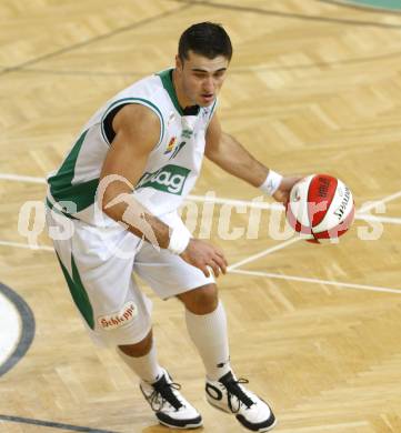 Basketball Bundesliga. Woerthersee Piraten gegen Arkadia Traiskirchen Lions. Admir Aljic (Piraten). Klagenfurt, 19.12.2009
Foto: Kuess

---
pressefotos, pressefotografie, kuess, qs, qspictures, sport, bild, bilder, bilddatenbank