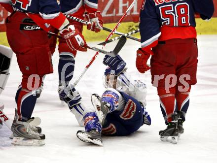 EBEL. Eishockey Bundesliga. EC Pasut VSV gegen Red Bulls Salzburg.  Nikolas Petrik (VSV). Villach, am 31.1.2010.
Foto: Kuess 


---
pressefotos, pressefotografie, kuess, qs, qspictures, sport, bild, bilder, bilddatenbank