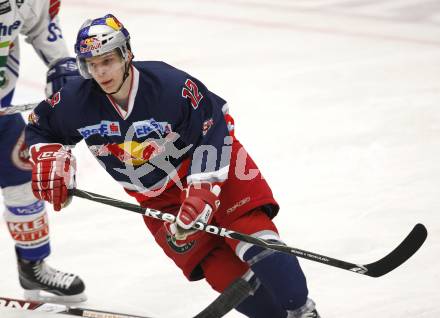 EBEL. Eishockey Bundesliga. EC Pasut VSV gegen Red Bulls Salzburg.  Kevin Puschnik (Salzburg). Villach, am 31.1.2010.
Foto: Kuess 


---
pressefotos, pressefotografie, kuess, qs, qspictures, sport, bild, bilder, bilddatenbank