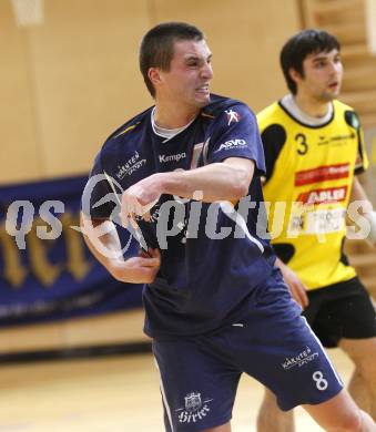 Handball OEHB Cup. SC Ferlach gegen ULZ Schwaz. Ales Krze (Ferlach). Ferlach, 29.1.2010.
Foto: Kuess
---
pressefotos, pressefotografie, kuess, qs, qspictures, sport, bild, bilder, bilddatenbank